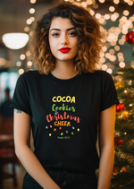 Cocoa, Cookies and Christmas Cheer Short Sleeve Shirt