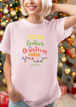 Cocoa, Cookies and Christmas Cheer Short Sleeve Shirt