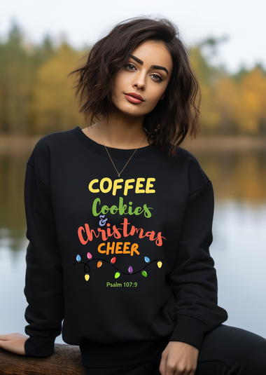 Coffee, Cookies and Christmas Cheer Sweatshirt