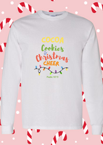 Cocoa, Cookies and Christmas Cheer Long Sleeve Shirt