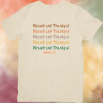 Blessed and Thankful James 1:17 Unisex T-Shirt